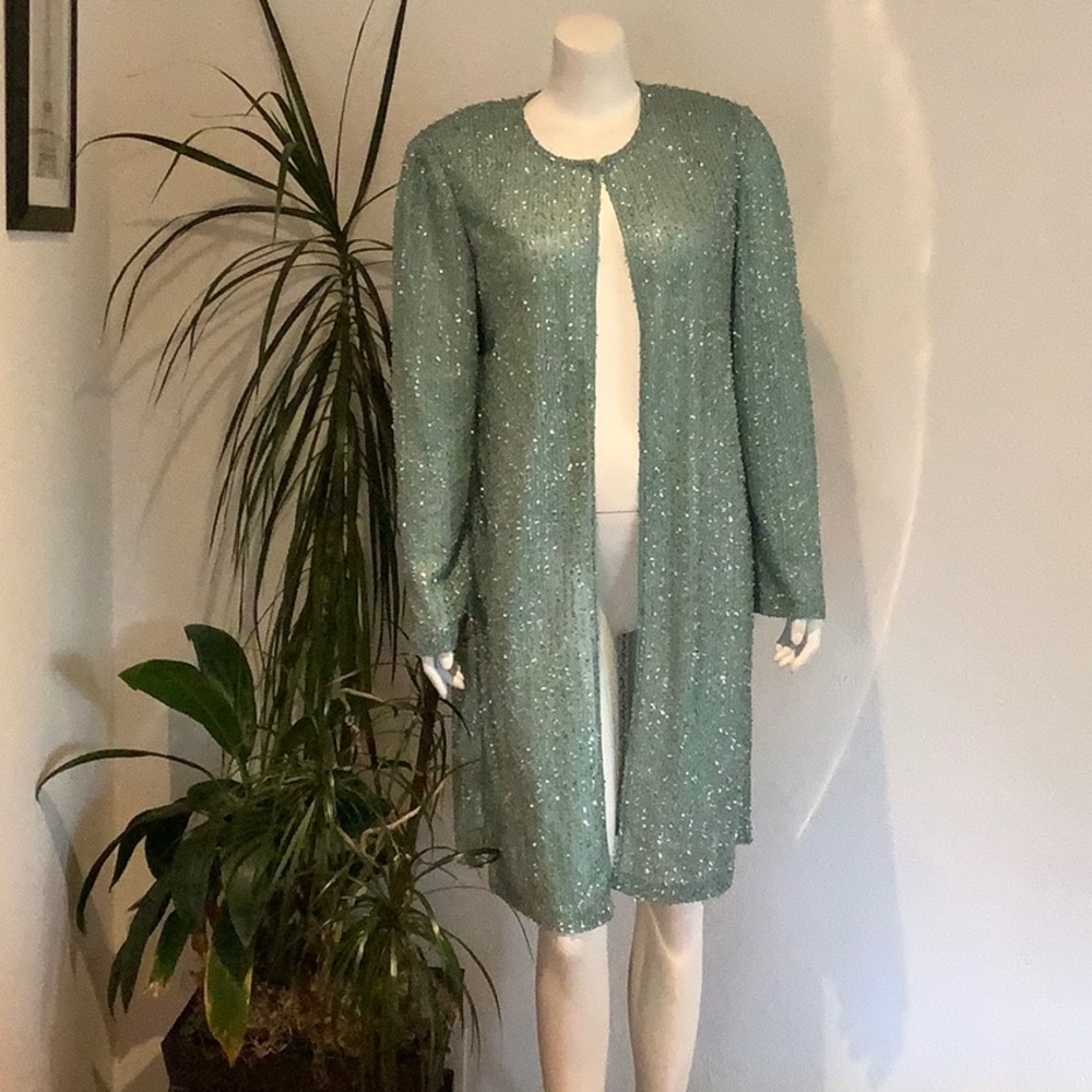 St. John long cardigan